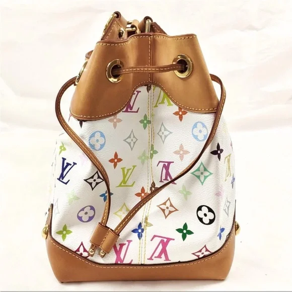 Louis Vuitton Ursula Multicolor Bag. EUC.bright color and clean in and out. - Picture 4 of 16